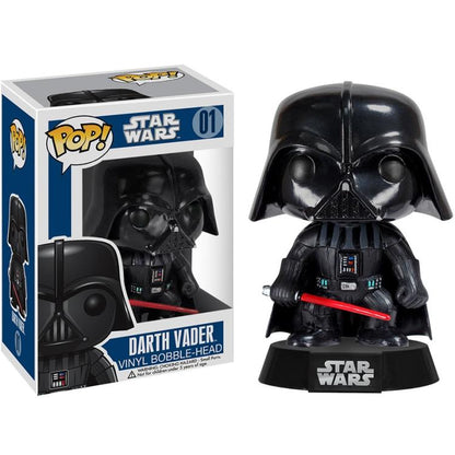 Funko Pop! Star Wars - Darth Vader (01) Vinyl Figur 9cm Neu Sammlerstück