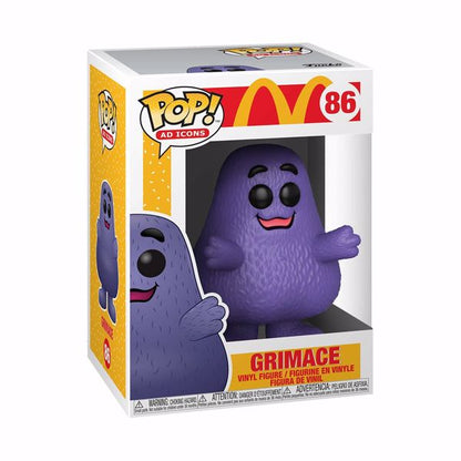 Funko Pop ! Ad Icons Mcdonald'S - (86) Grimace Figur Vinyl 9Cm Sammlerstück