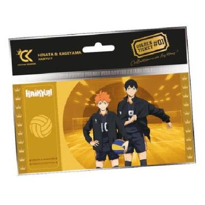 CARTOON KINGDOM - GOLDEN TICKET: HAIKYU! (HINATA & KAGEYAMA) #01 SAMMELSTÜCK