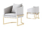 U-shaped armchair. Maximum comfort. For domestic and professional use. Highest quality. 65x62x76 cm