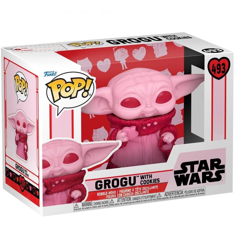 Funko Pop! Star Wars - Valentines S2 Grogu (493) Vinyl Figur Valentinstag