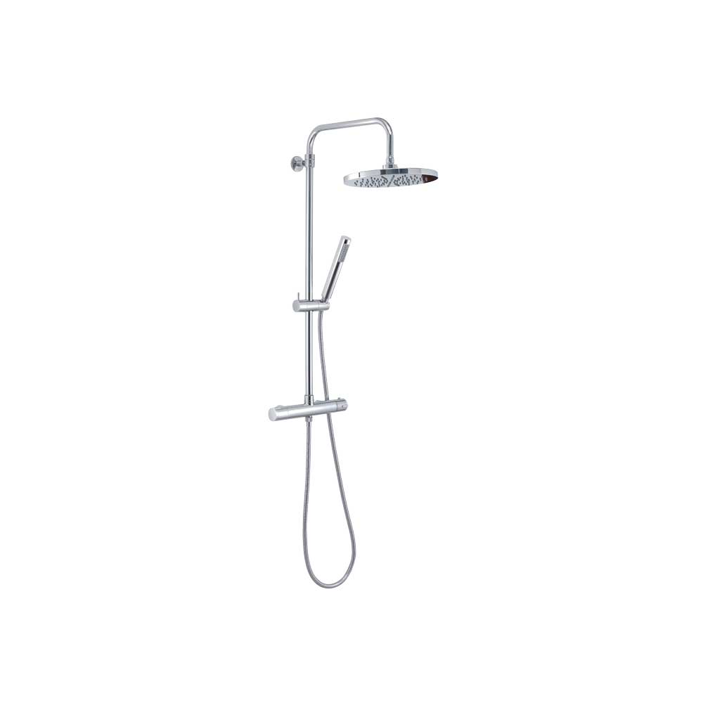 Set colonna doccia termostarica star mix 00" tonda cromo — GEDY