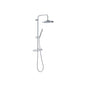 Gedy "Star Mix 00" Round Chrome Thermostatic Shower Column Set
