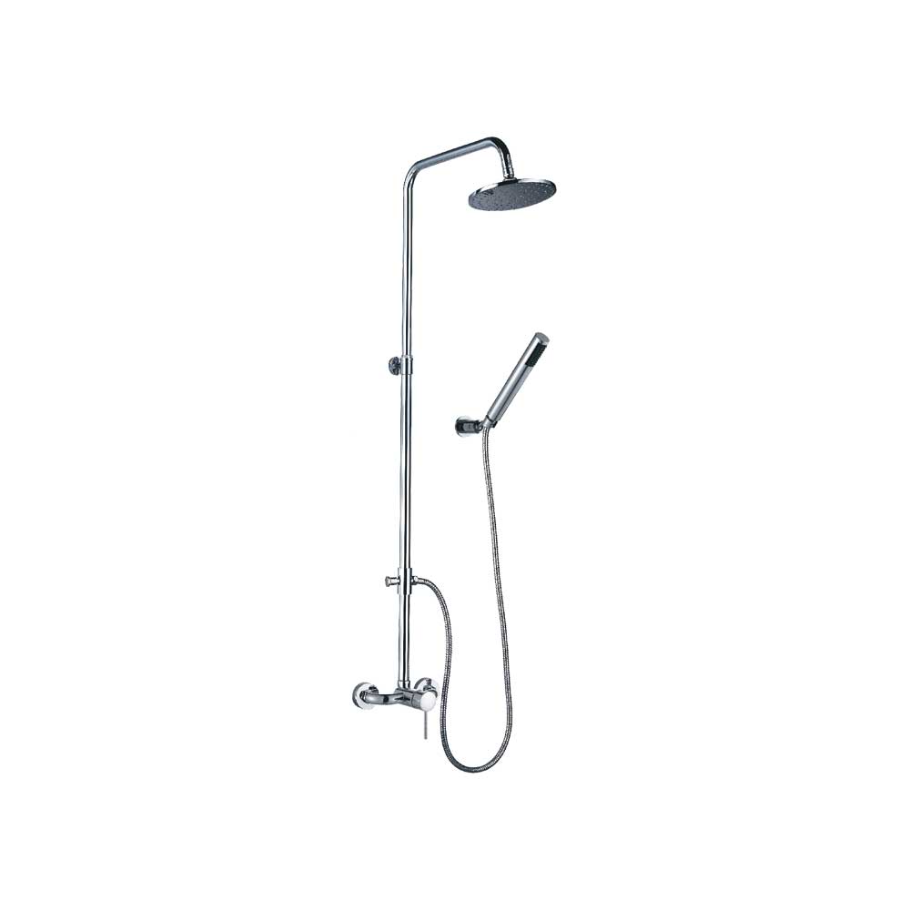 Set colonna doccia telescopica Queen cromo