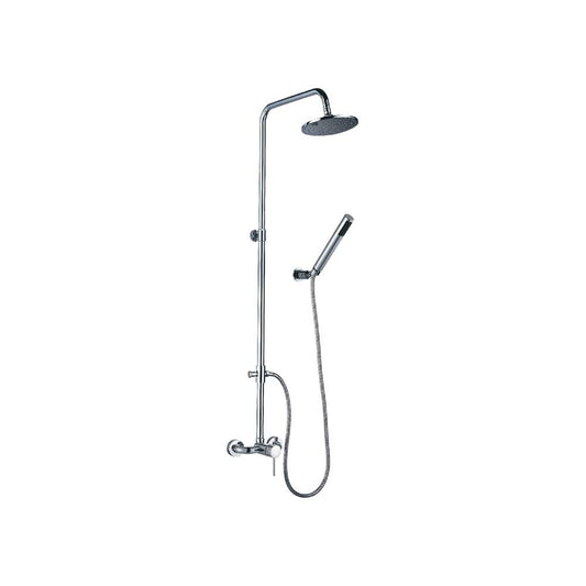 Set colonna doccia telescopica Queen cromo