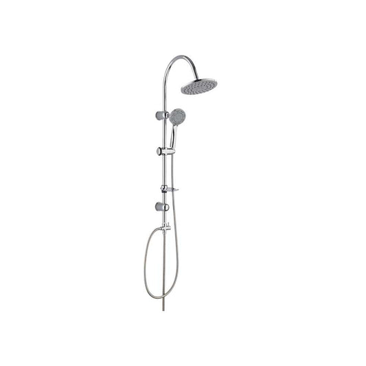 Set colonna doccia monogetto smart TONDA" cromo con deviatore 1/2"