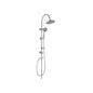 Set colonna doccia monogetto smart TONDA" cromo con deviatore 1/2"