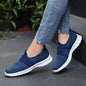Women's athletic sneakers, women's fitness shoes with stretchy rubber sole