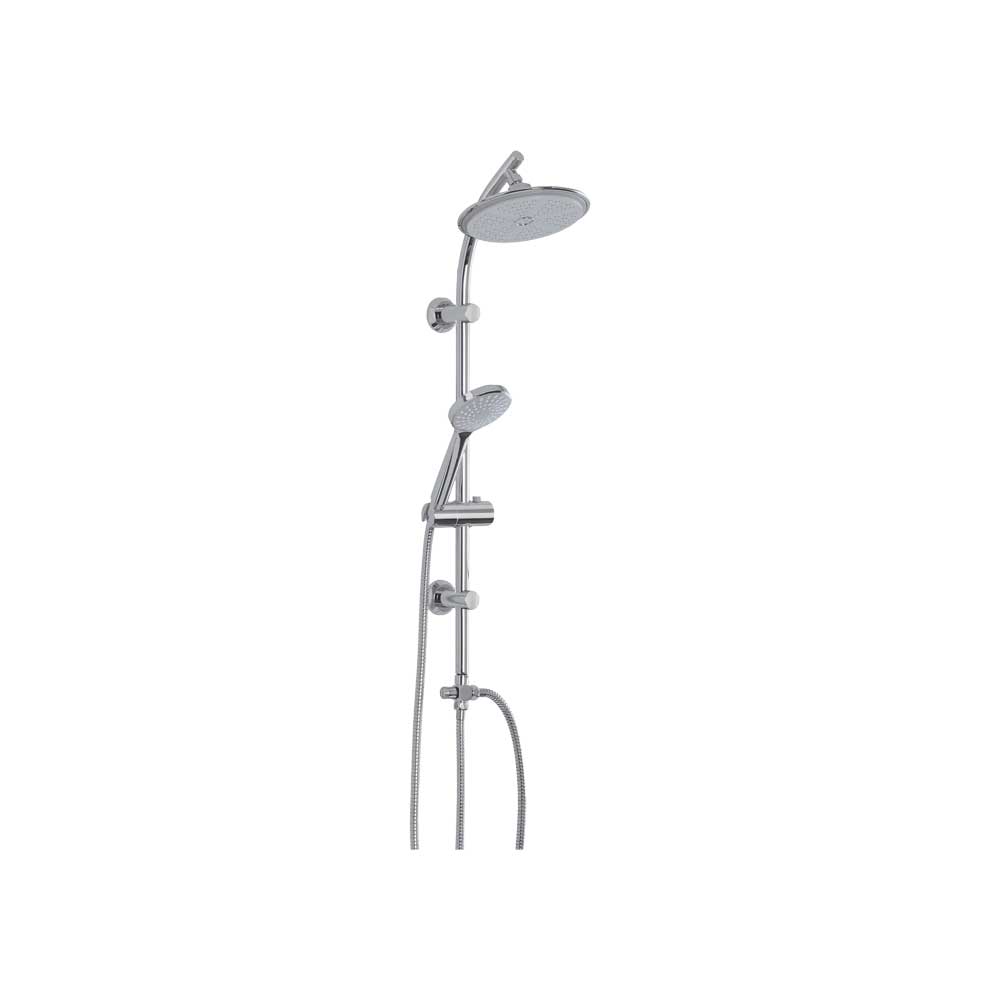 Set colonna doccia multifunzione Plus cromo con deviatore 1/2"