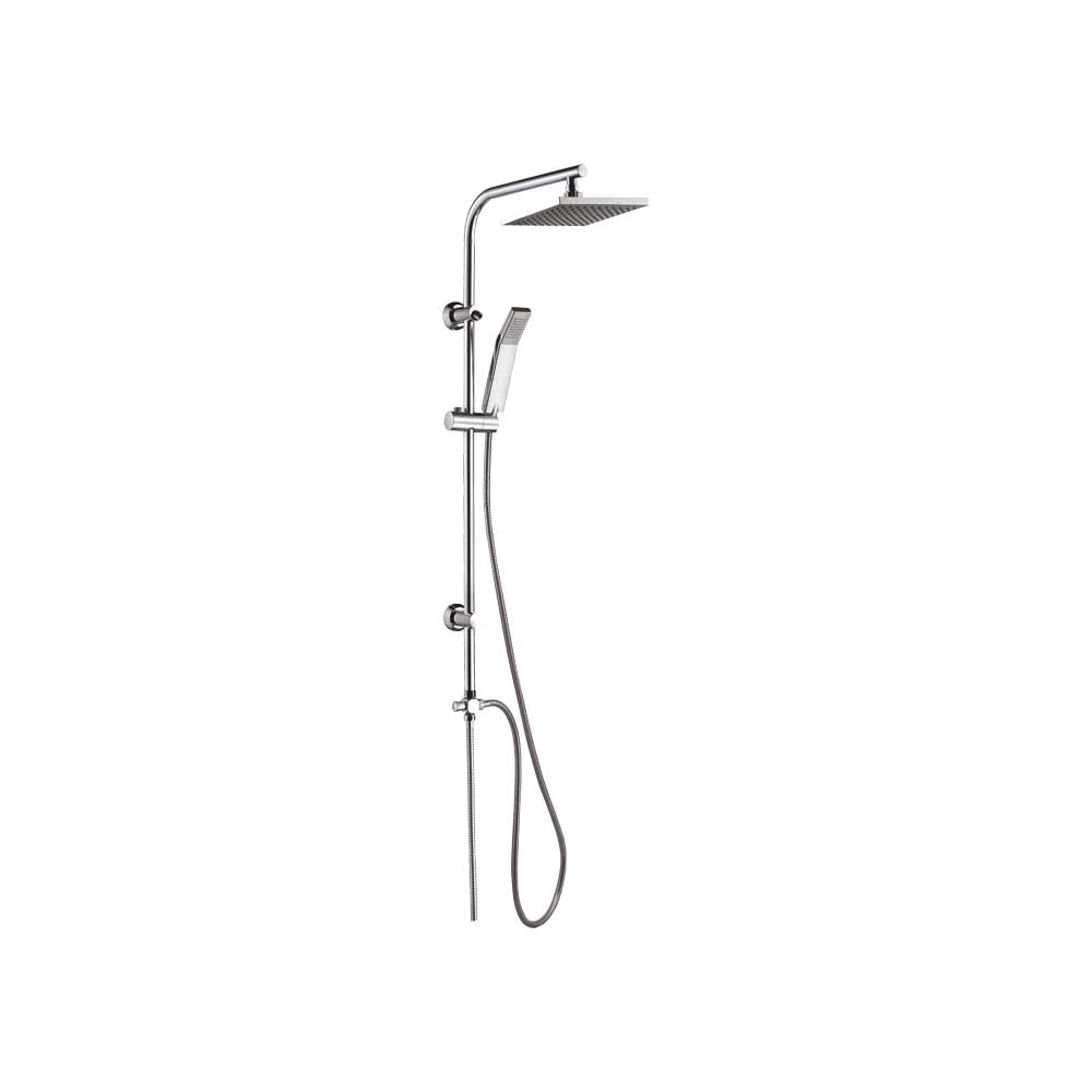 Set colonna doccia monogetto easy 03" cromo — GEDY