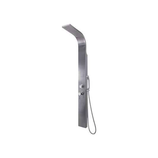 Pannello doccia multifunzione massage 01" INOX spazzolato — GEDY