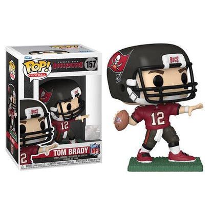 Funko Pop! NFL Bucs – (157) Tom Brady Football Vinyl USA Figur 9CM