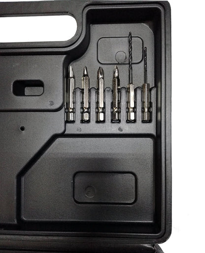 Mini Avvitatore Trapano Elettrico Batteria Ricaricabile Snodabile Con Valigetta
