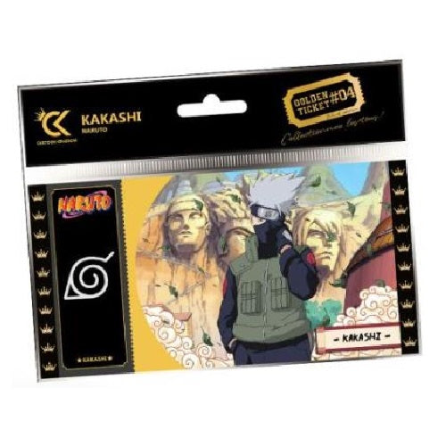 CARTOON KINGDOM - GOLDENES TICKET: NARUTO (BLACK EDITION - KAKASHI) #04 SAMMLUNG