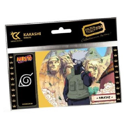 CARTOON KINGDOM - GOLDENES TICKET: NARUTO (BLACK EDITION - KAKASHI) #04 SAMMLUNG