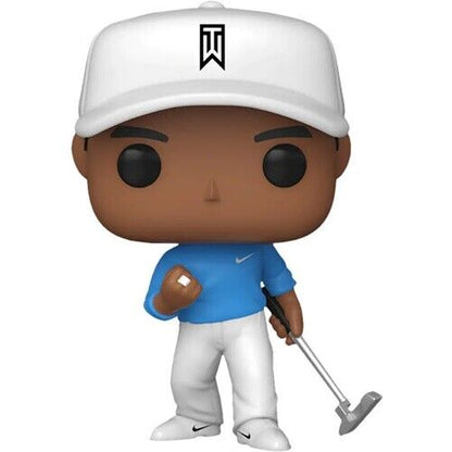 Funko Pop! Golf – (04) Tiger Woods (Nike Outfit Blue Sky) Figur Special 9cm