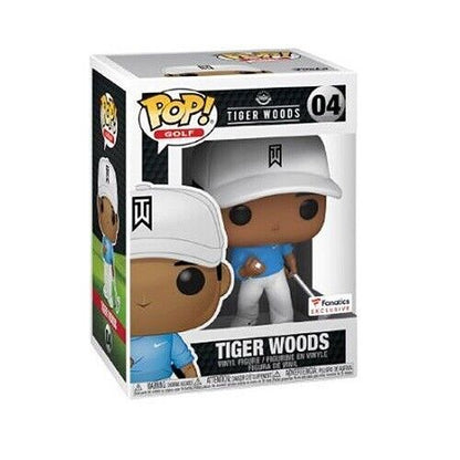 Funko Pop! Golf – (04) Tiger Woods (Nike Outfit Blue Sky) Figur Special 9cm