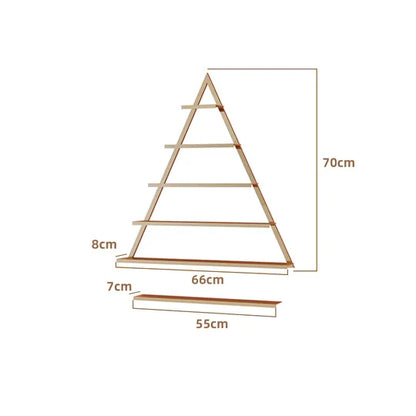 Espositore per smalti da parete in ferro battuto di forma triangolare