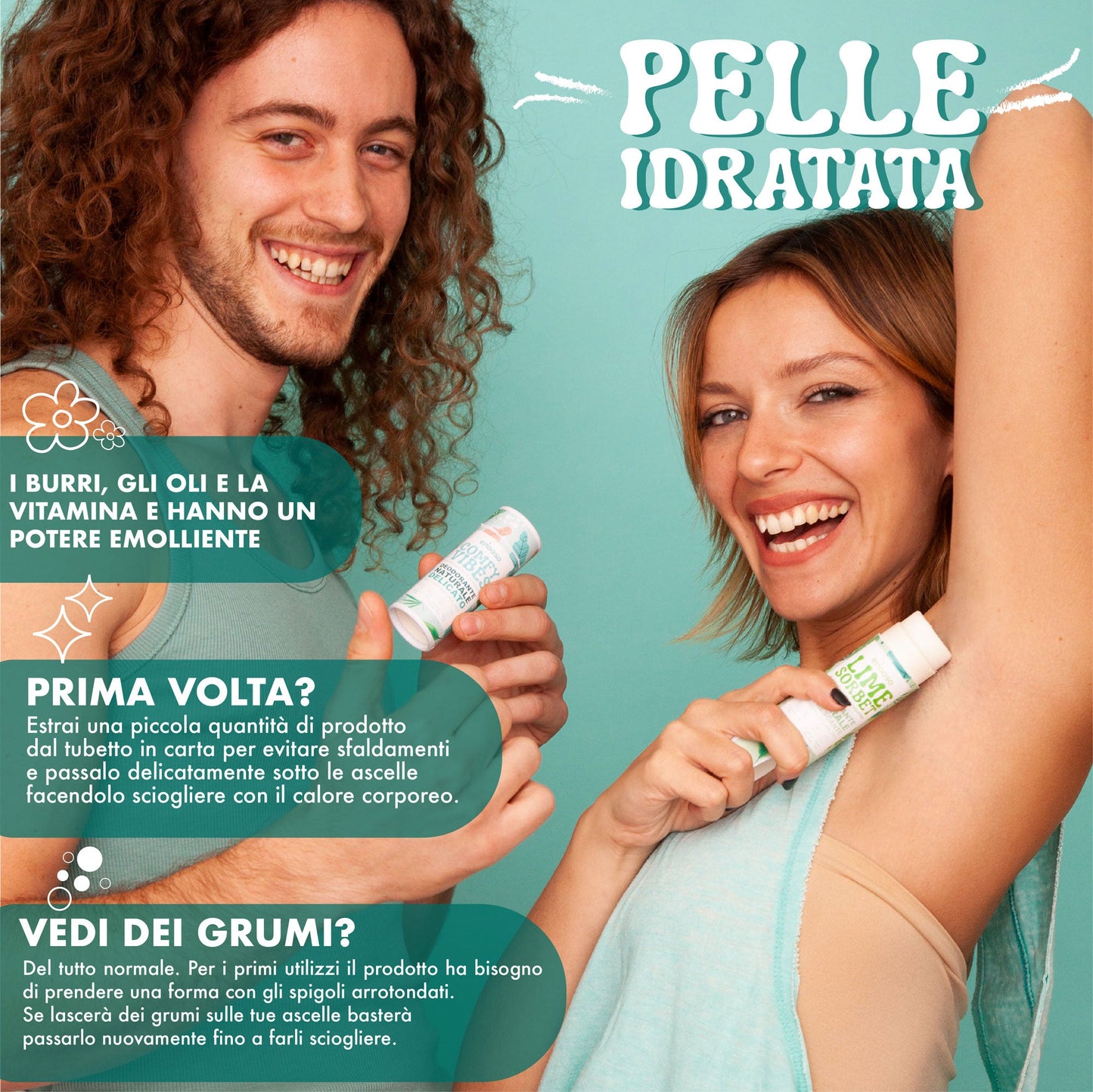 Deodorante Solido Confortevole - Comfy Vibes