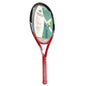 Adult Tennis Racket With Red Black And Fluorescent Blue Graphics Case Included