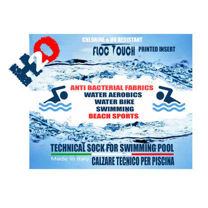 Brizza Calza H2O Grip da piscina 0614 nero
