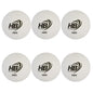 Hb 6Pcs Table Tennis Balls ABS Table Tennis Balls Sports Training White