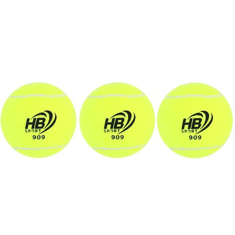 3er Set Gelbe Tennisbälle Trainingsbälle Schlägersport