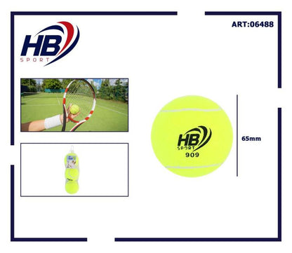 3er Set Gelbe Tennisbälle Trainingsbälle Schlägersport