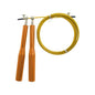PRO JUMP ROPE STEEL PVC CARDIO MMA CROSSFIT BOXING FITNESS GOLD