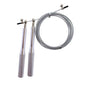 PRO JUMP ROPE FOR JUMPING STEEL CARDIO MMA CROSSFIT BOXING FITNESS SILVER