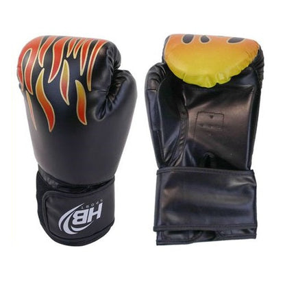 HB BOXHANDSCHUHE PAAR BOXHANDSCHUHE KINDER FÜR TRAINING SACK SCHWARZ