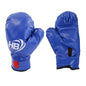 Hb Boxing Gloves Pair Men's Boxing Gloves for Training with Bag Blue