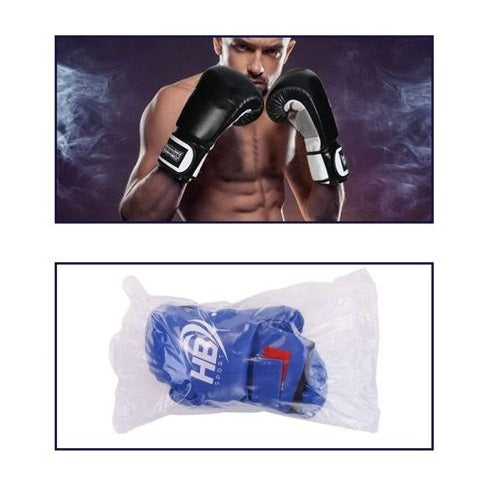 Hb Boxhandschuhe Paar Boxhandschuhe Herren Für Sandsacktraining Blau