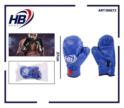 Hb Boxhandschuhe Paar Boxhandschuhe Herren Für Sandsacktraining Blau