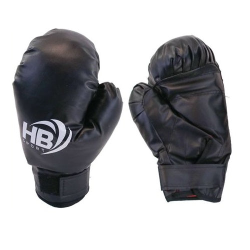 Hb Boxhandschuhe Paar Boxhandschuhe Herren zum Sandsacktraining Schwarz