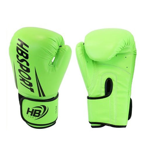 Hb Boxhandschuhe Paar Boxhandschuhe Herren Für Training Boxsack Wettkampf Grün