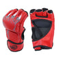Half Finger Gloves Combat/Training MMA Thai UFC | Red