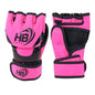 Mma Gloves Half Finger Fighting/Training Gloves Thai Ufc | Pink