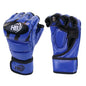 MMA Gloves Half Finger Fighting/Training UFC Thai | Blue
