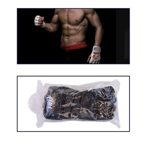 MMA-Handschuhe, Halbfinger-Kampf-/Trainingshandschuhe UFC Thai | Schwarz