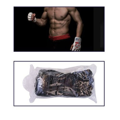 MMA-Handschuhe, Halbfinger-Kampf-/Trainingshandschuhe UFC Thai | Schwarz