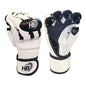 MMA Gloves Half-Finger Fighting/Training UFC Thai | White