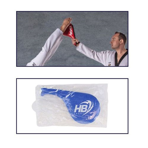 Hb Doppel-Prallkissen Taekwondo Karate Kampfsport Kickboxen Blau