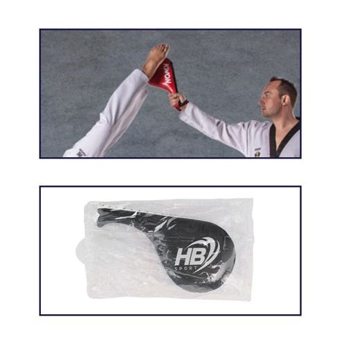 Hb Doppelter Treffer Taekwondo Karate Kampfkünste Kickboxen Schwarz