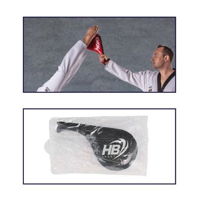 Hb Doppelter Treffer Taekwondo Karate Kampfkünste Kickboxen Schwarz