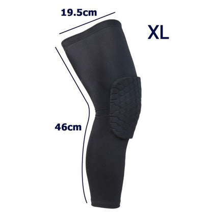 Knieschutzbandage Elastisch Bequem Kniebandage Kompression (XL)