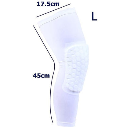 Kniebandage Elastischer Kniegurt Bequeme Kompressionsorthese Schutz (L)