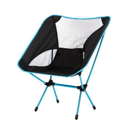 Klappstuhl Camping Tragetasche Strand Angeln Jagd Outdoor Hellblau