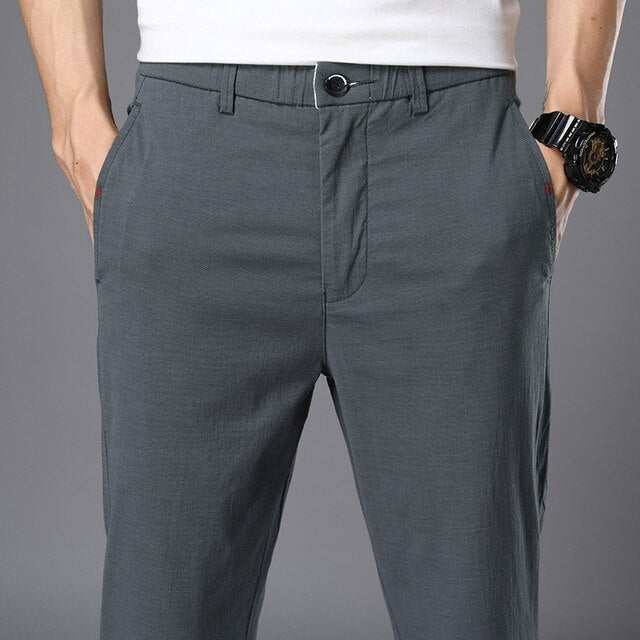Pantaloni uomo slim fit summer