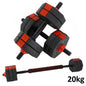 Dumbbell Barbell Set Adjustable Modular Gym Weights 20kg